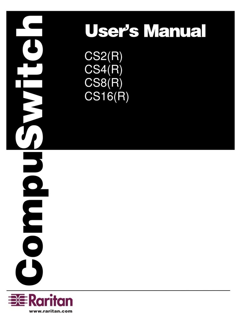 Raritan CS16(R) User manual