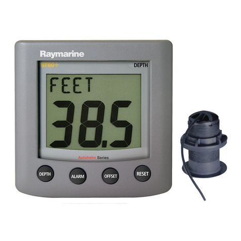 Raymarine ST60 Tridata Owner's handbook