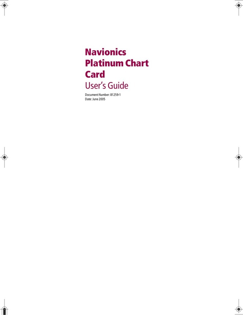 Navionics Platinum Chart Card user guide
