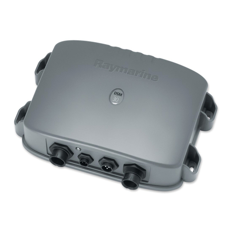 Raymarine DSM30 User manual Raymarine DSM30 User manual