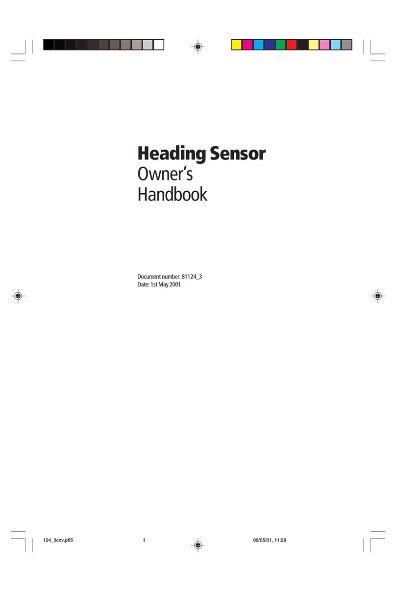 Raymarine Heading Sensor Owner's handbook