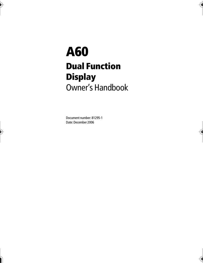 Raymarine A60 User guide