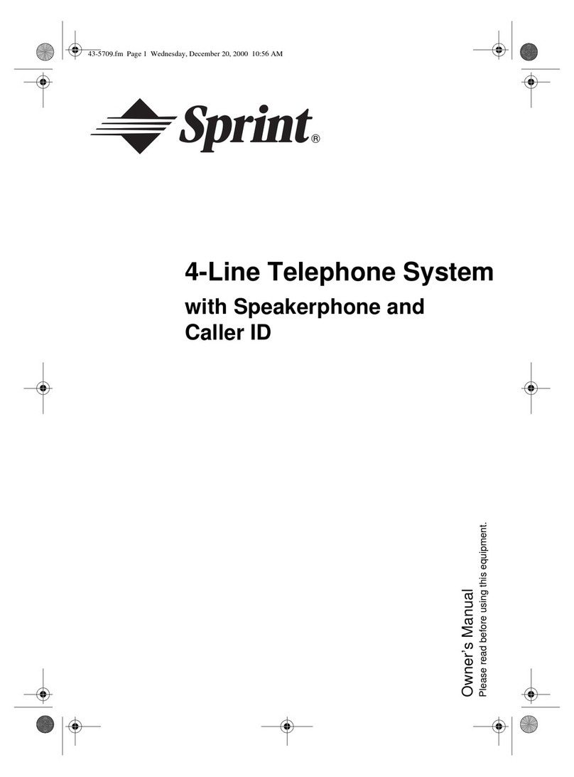 Radio Shack 4-Line System Speakerphone with Caller ID and Headset... owner's manual Radio Shack 4-Line System Speakerphone with Caller ID and Headset... owner's manual