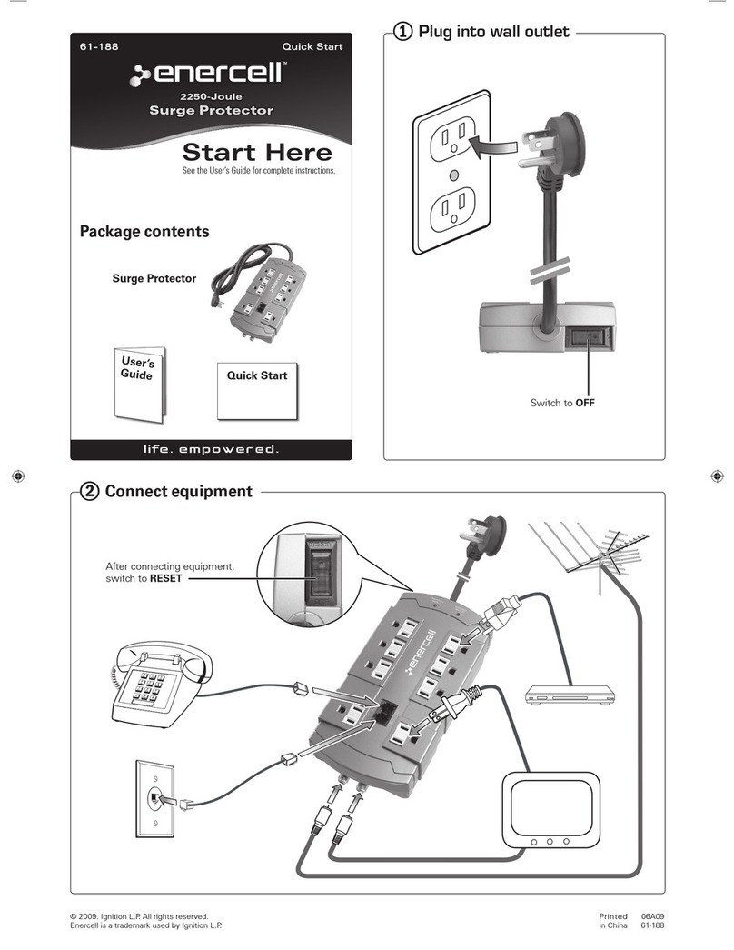 Enercell Enercell 61-188 quick start