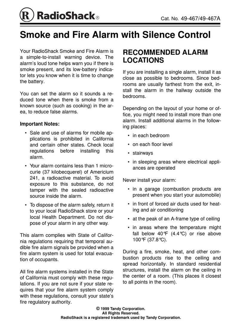 Radio Shack 49-467 user manual