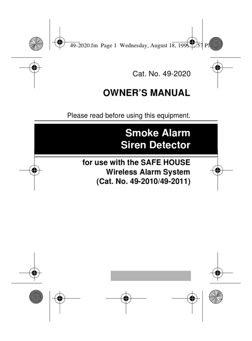 Radio Shack 49-2010 owner's manual