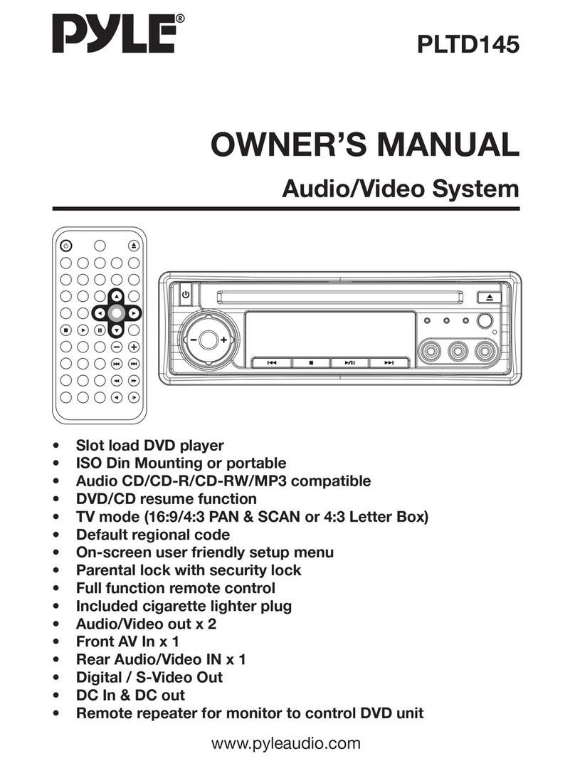 Pyle PLTD145 User manual