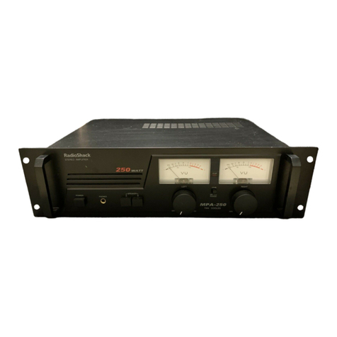 Radio Shack 04A00 User manual