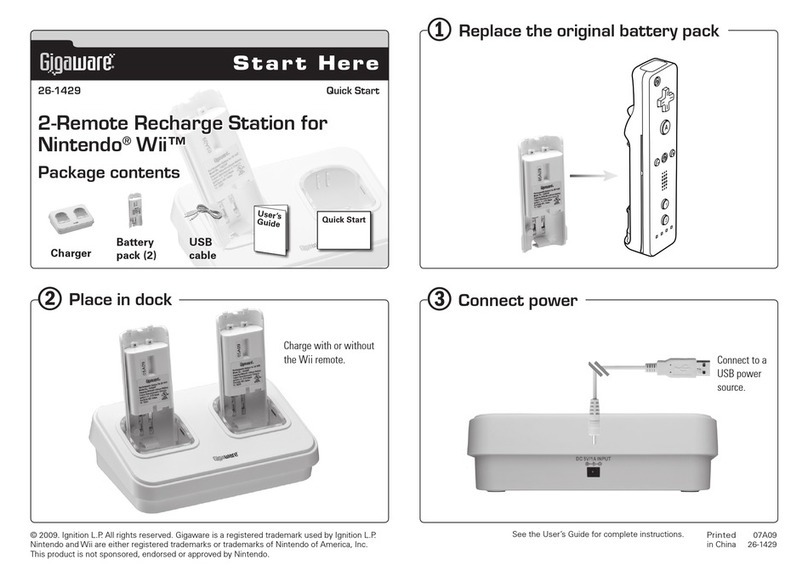 Gigaware Gigaware 26-1429 quick start guide