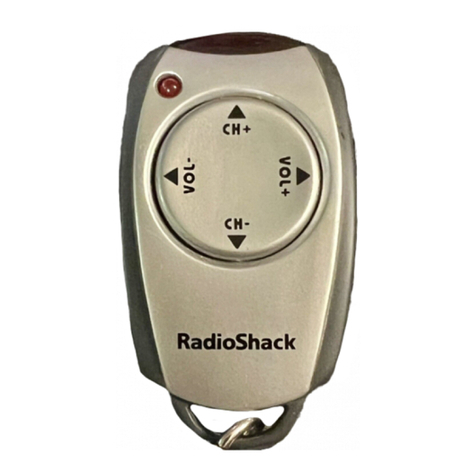 Radio Shack 63-1166 User manual