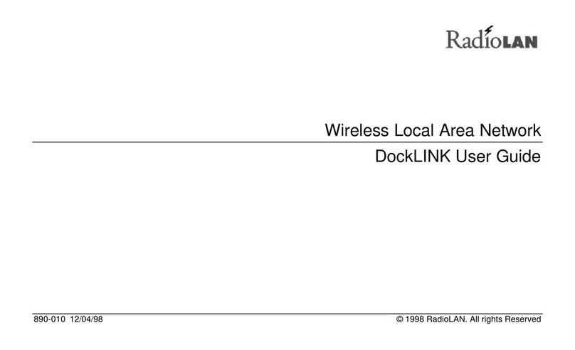 RadioLAN DockLINK User manual
