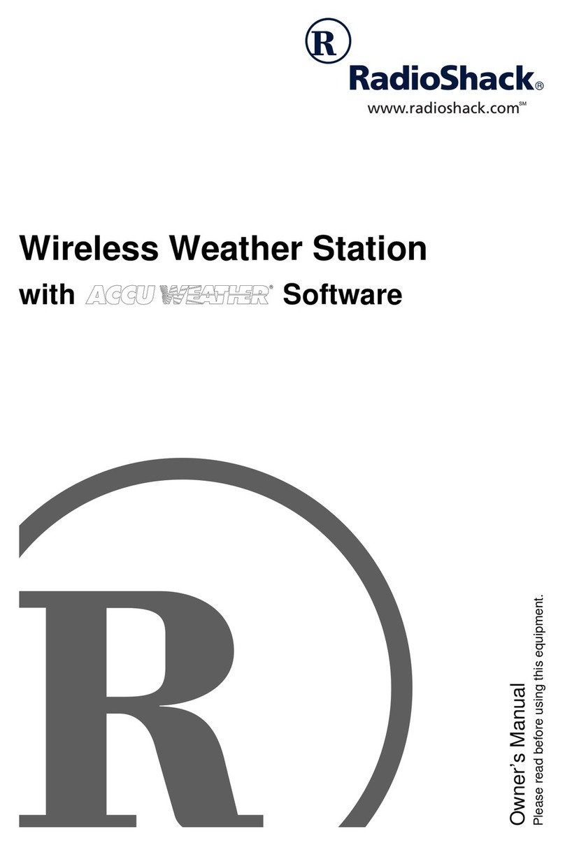 Radio Shack Weather Radio user manual Radio Shack Weather Radio user manual
