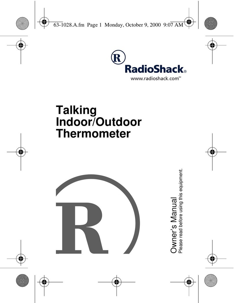 Radio Shack 63-1028 User manual