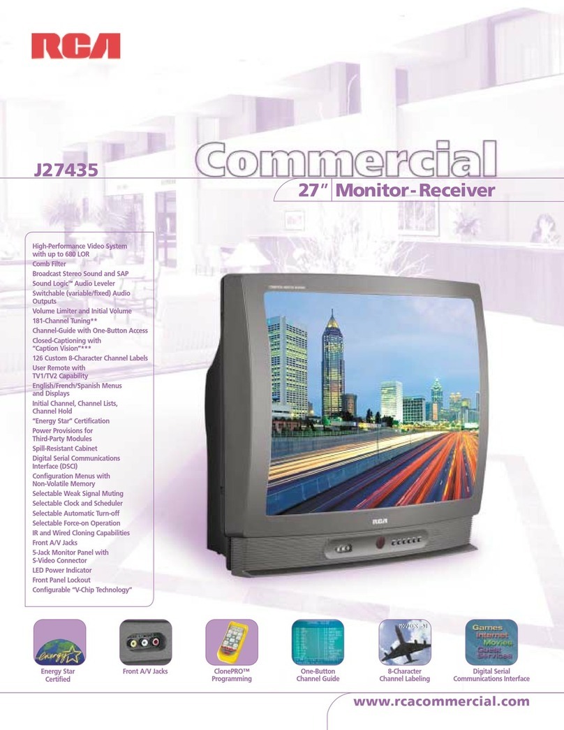 RCA J27435 User manual