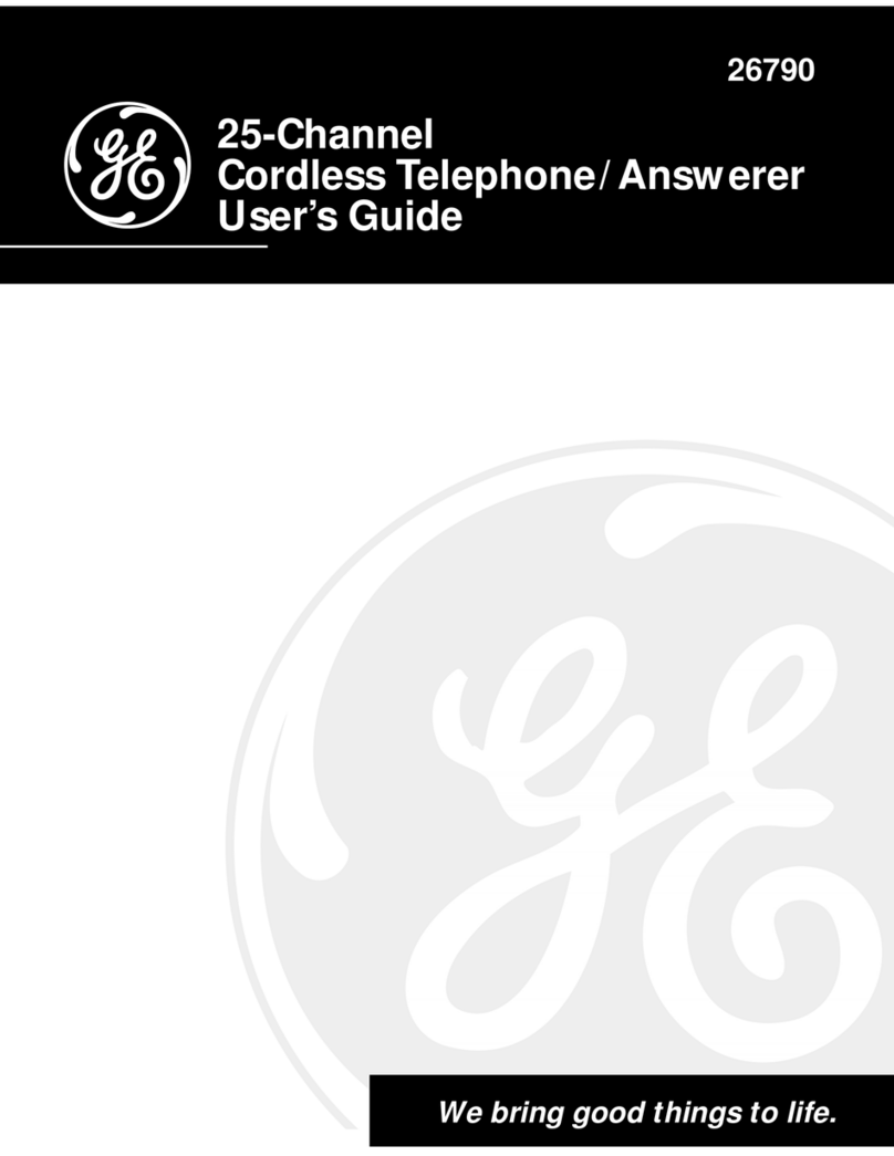 GE GE 26790 User manual
