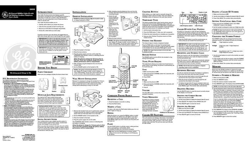 GE 26930 user guide