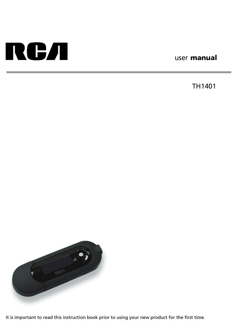 RCA TH1401 User manual