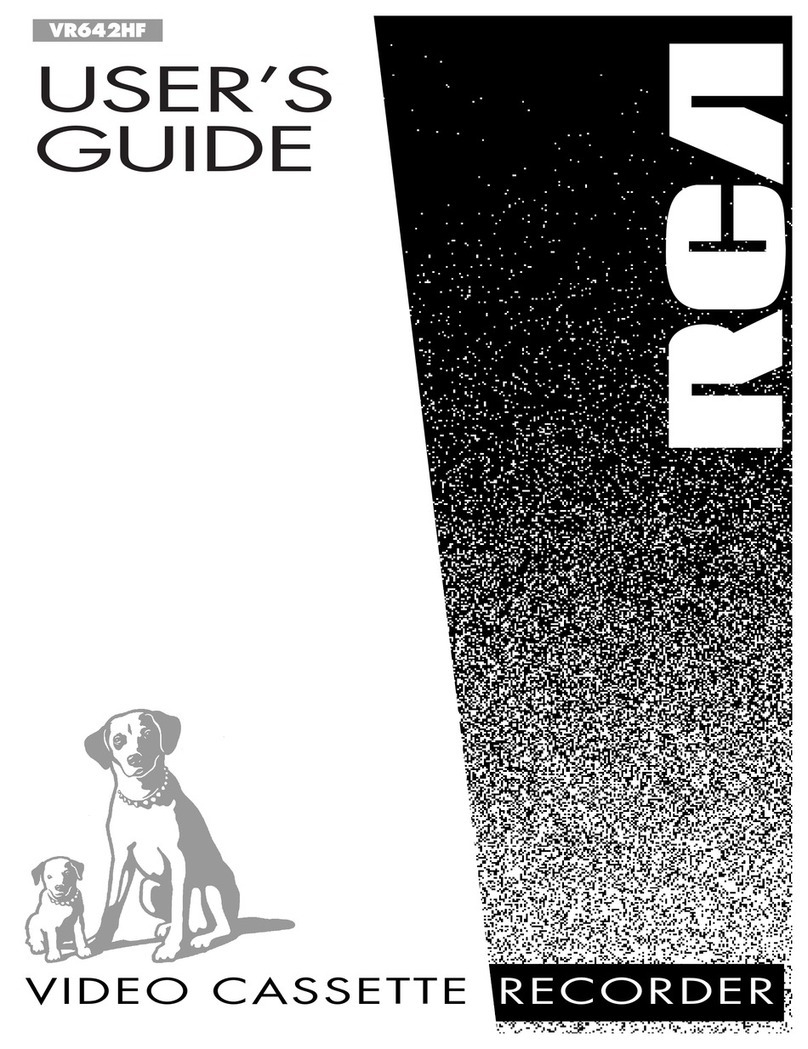 RCA VR642HF User manual