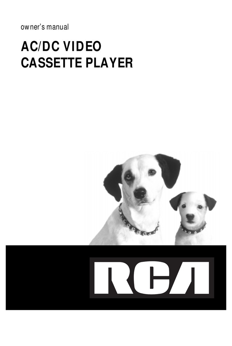 RCA 40 User manual