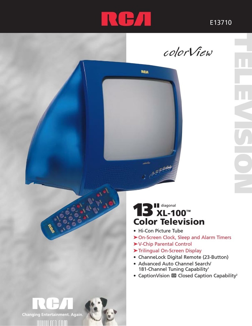 RCA E13710 colorView User manual