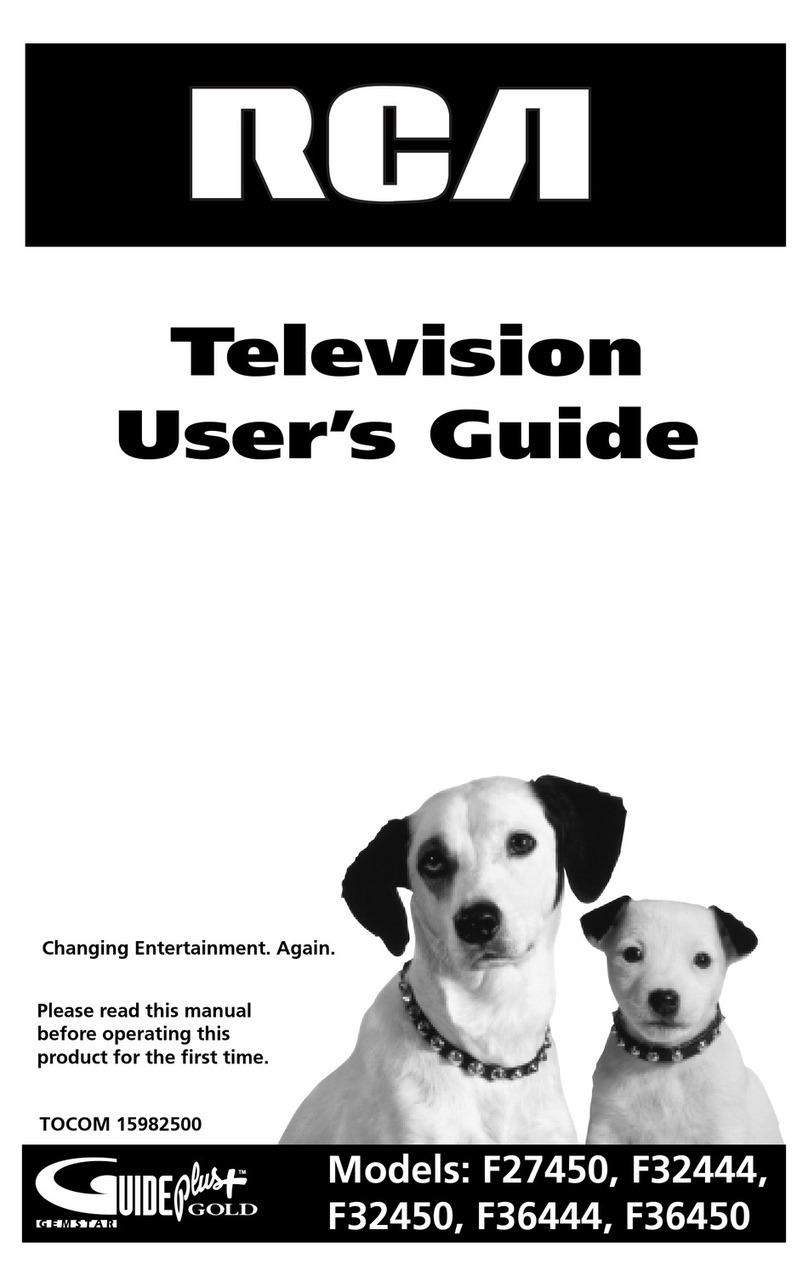 RCA F27450 User manual