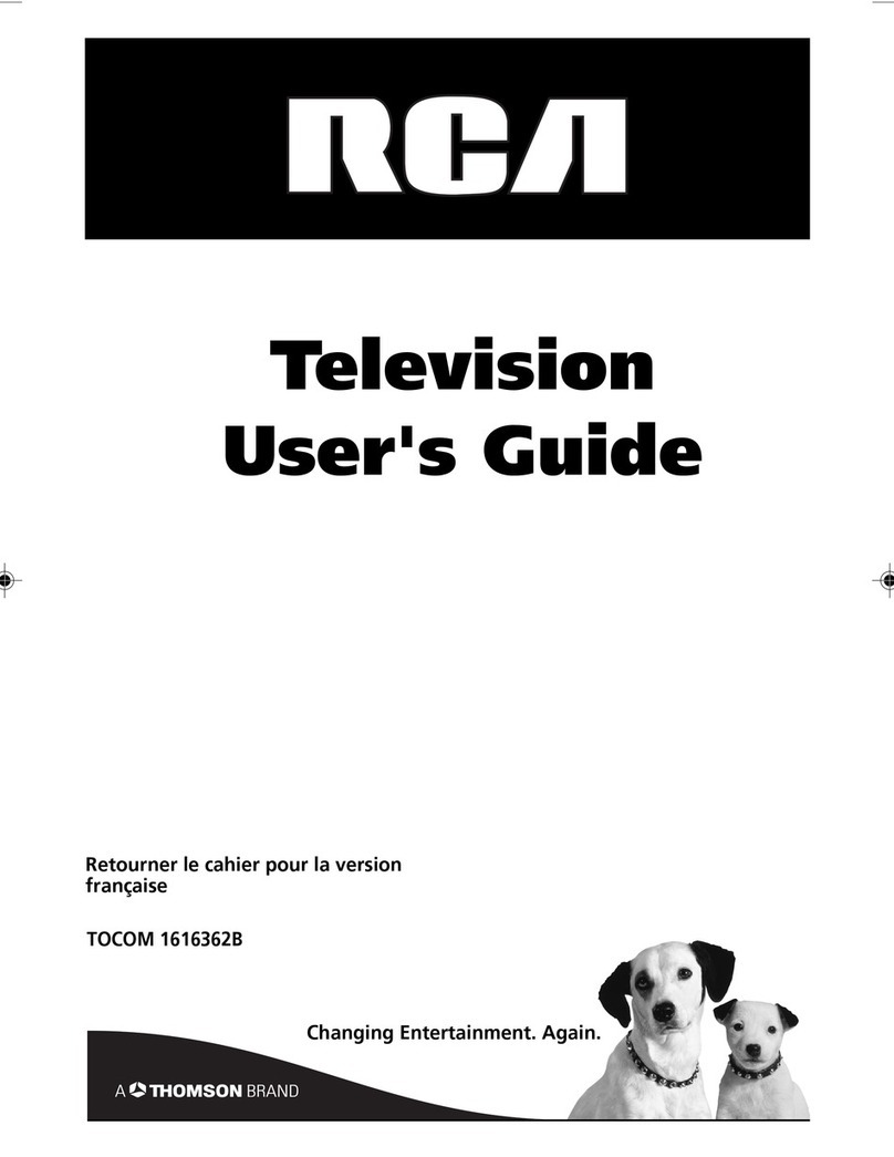 RCA 24F650T User manual