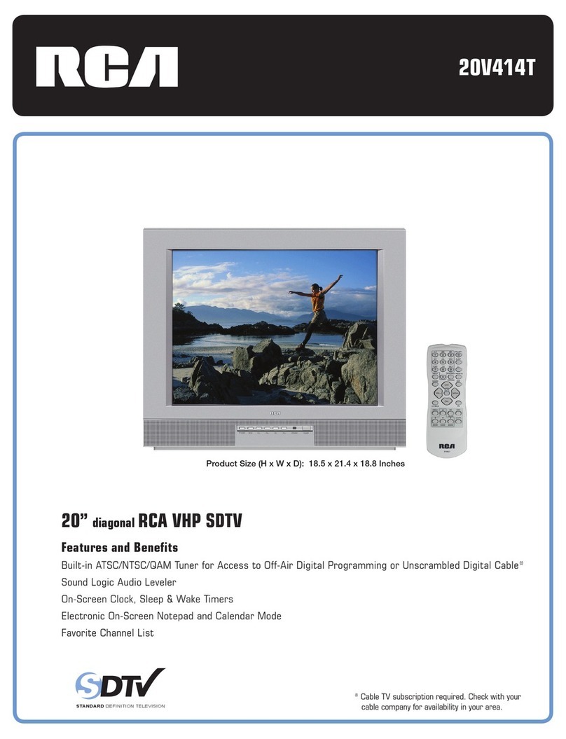RCA 20V414T features and benefits