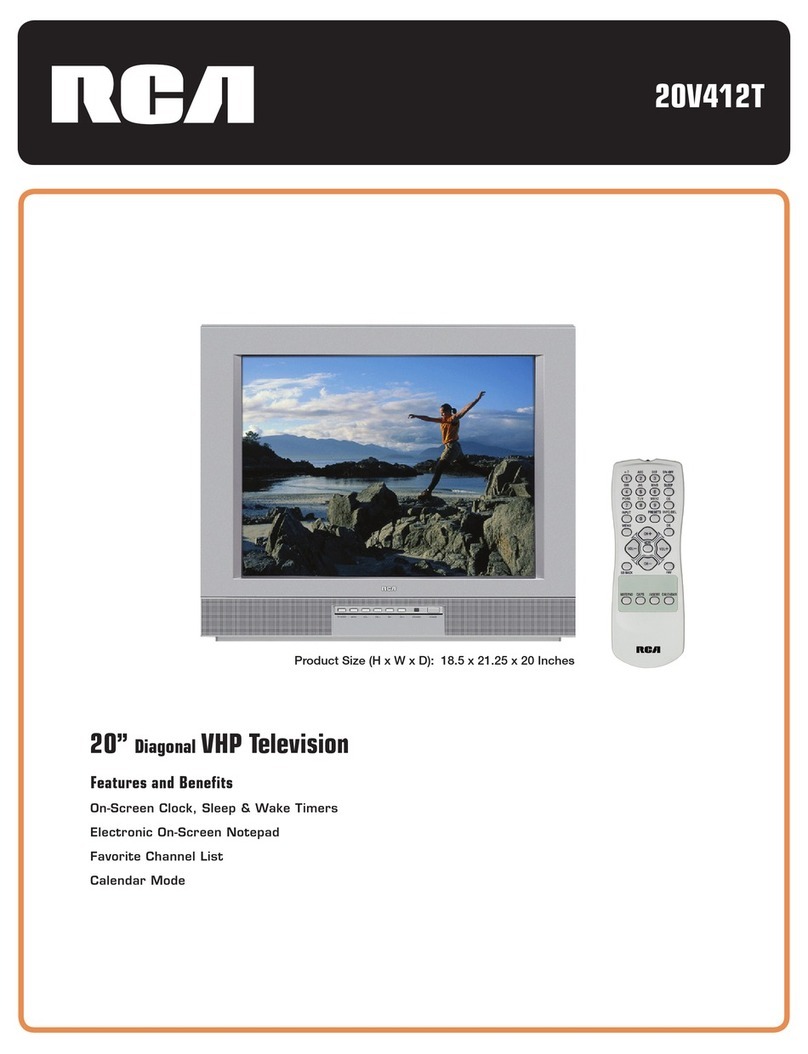 RCA 20V412T User manual