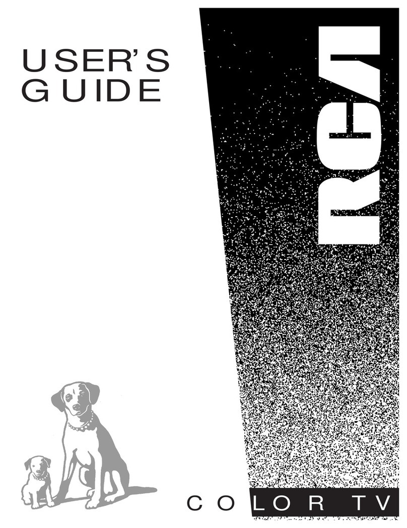 RCA color tv User manual