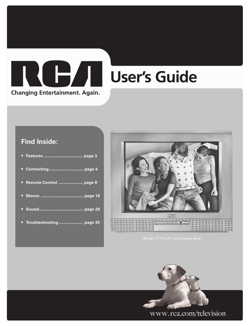 RCA 27V412T User manual