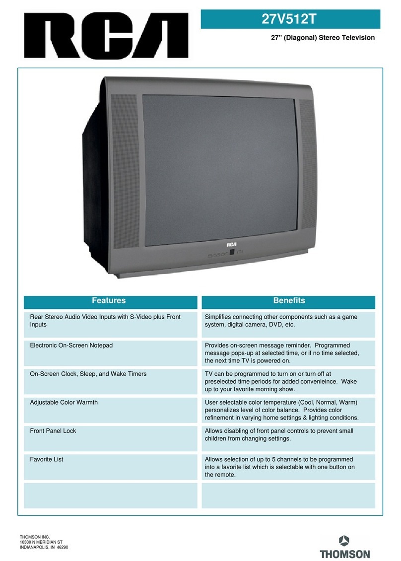 RCA 27V512T User manual