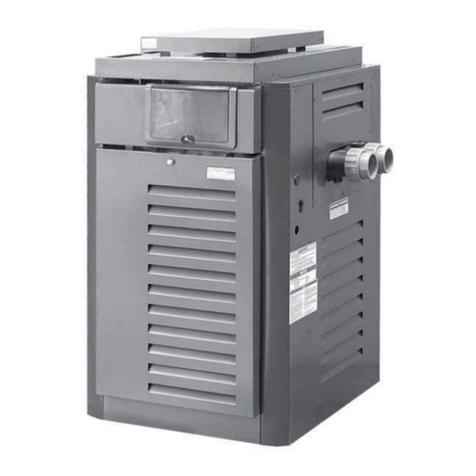 Raypak P-R185B To P-R405B, C-R185B To Installation and operating instructions