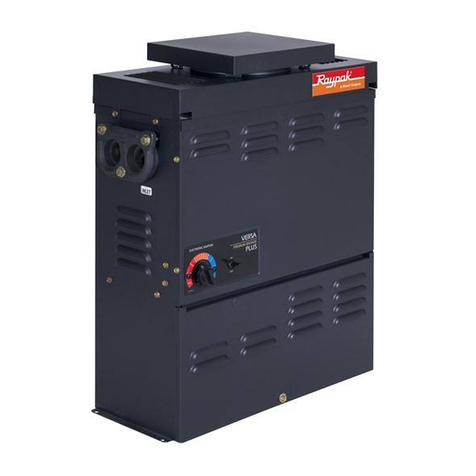 Raypak VERSA 055B Specification sheet