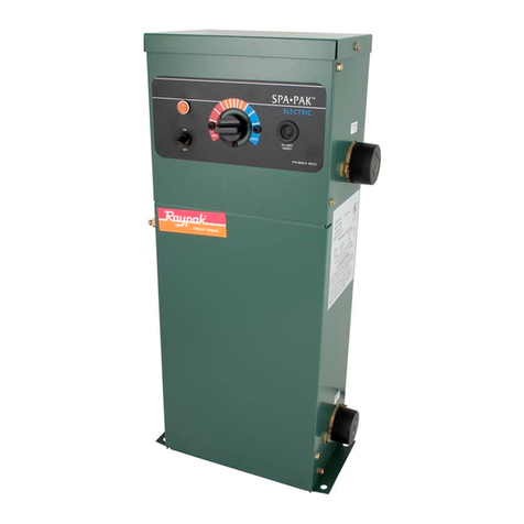 Raypak ELS 1102-2 Setup guide