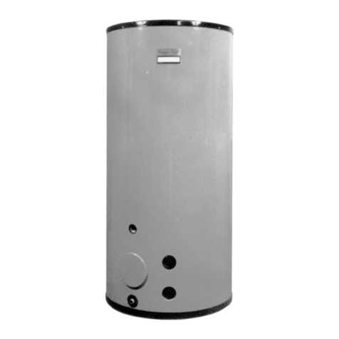 Raypak Hot Water Storage Tank ASME CODE User manual