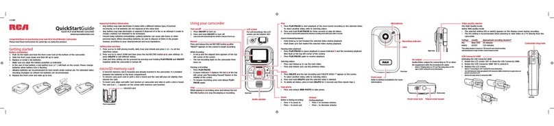 RCA EZ205 Small Wonder User manual