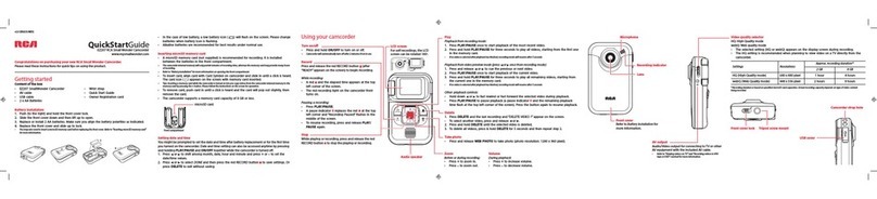 RCA EZ207 Small Wonder User manual