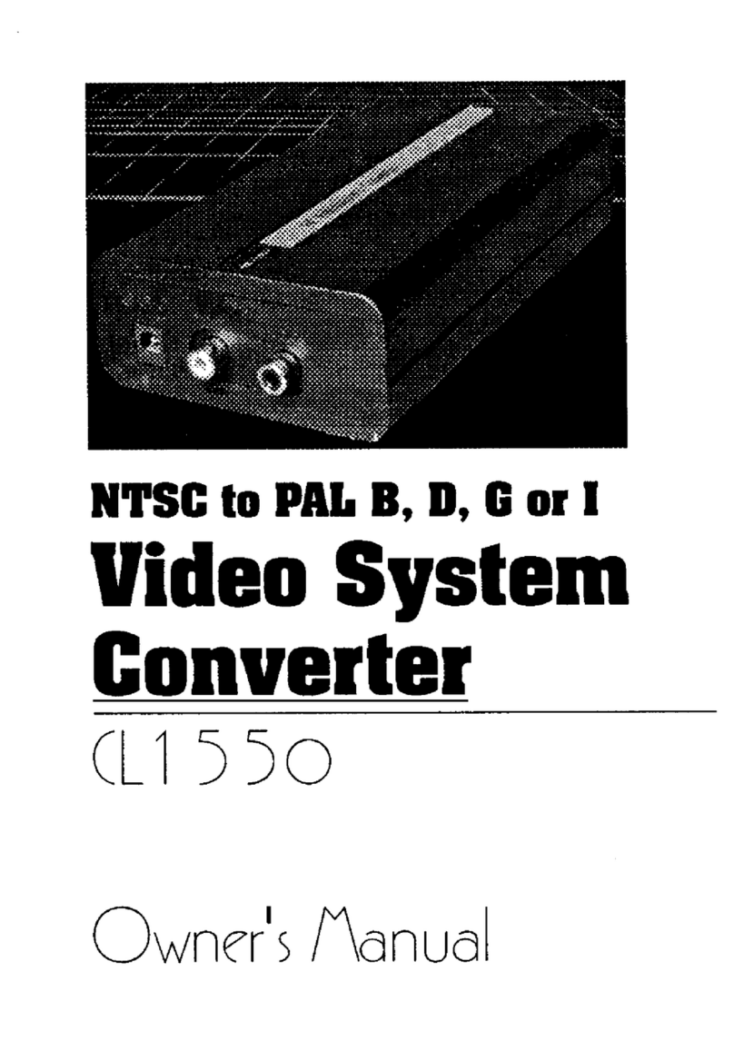 Clearline Concepts CL1550 owner's manual