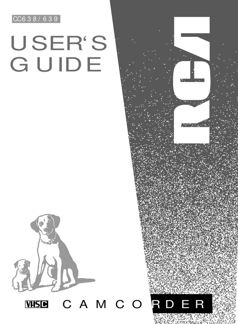 RCA CC638/639 User manual