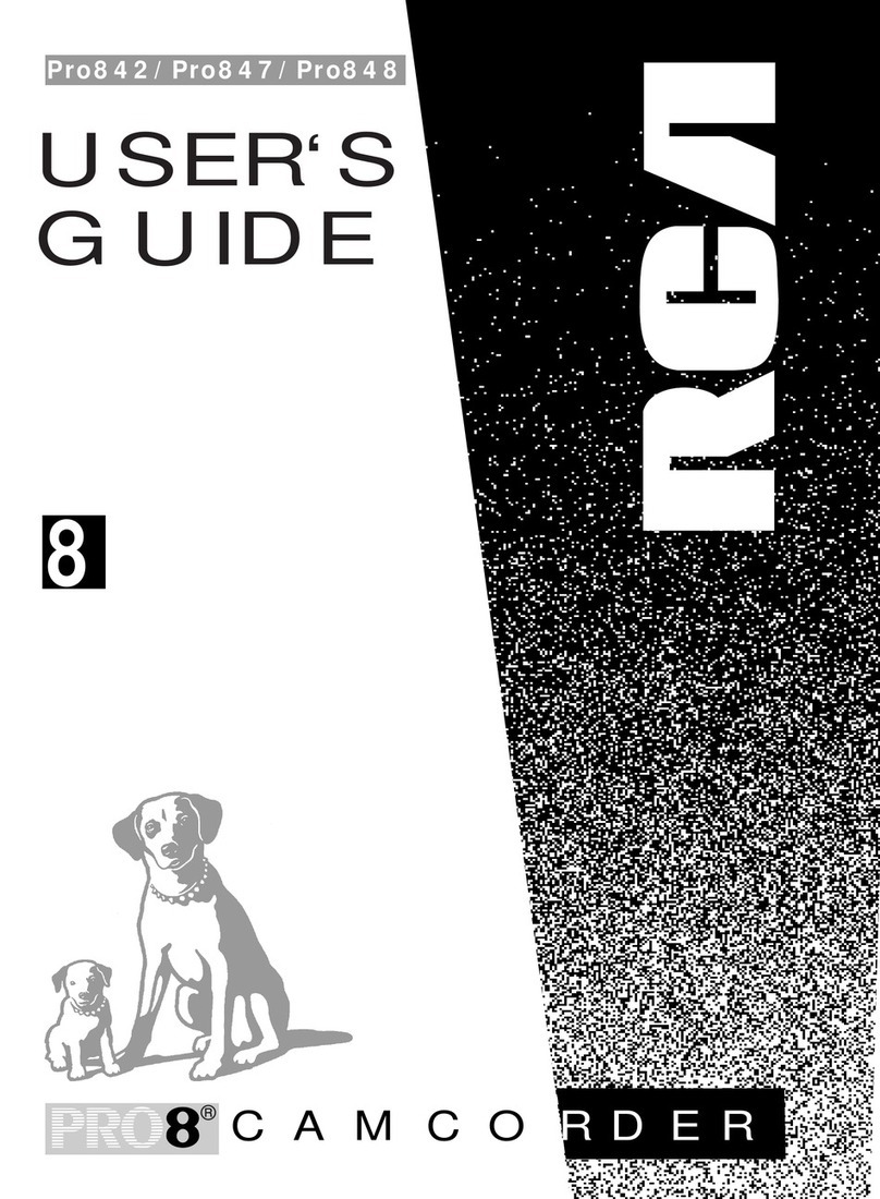 RCA Pro842 User manual