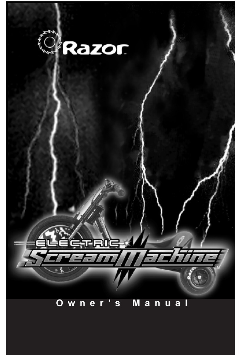 Razor ScreamMachine Instruction Manual