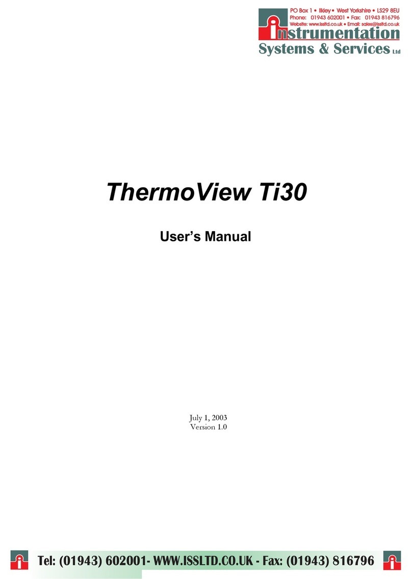 RayTek ThermoView Ti30 user manual