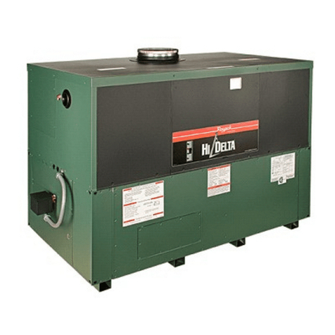 Raypak HI DELTA HD101 THRU 2342B User manual