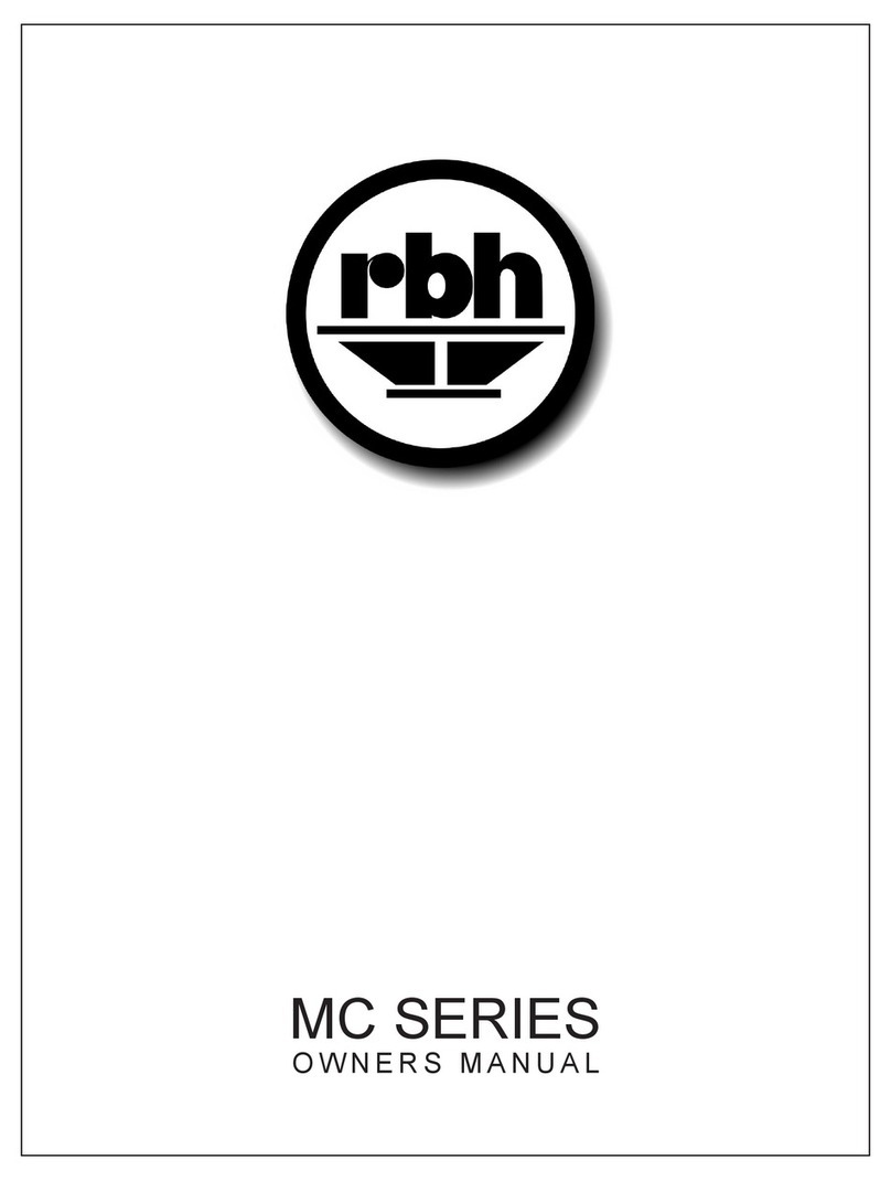RBH Sound MC series User manual