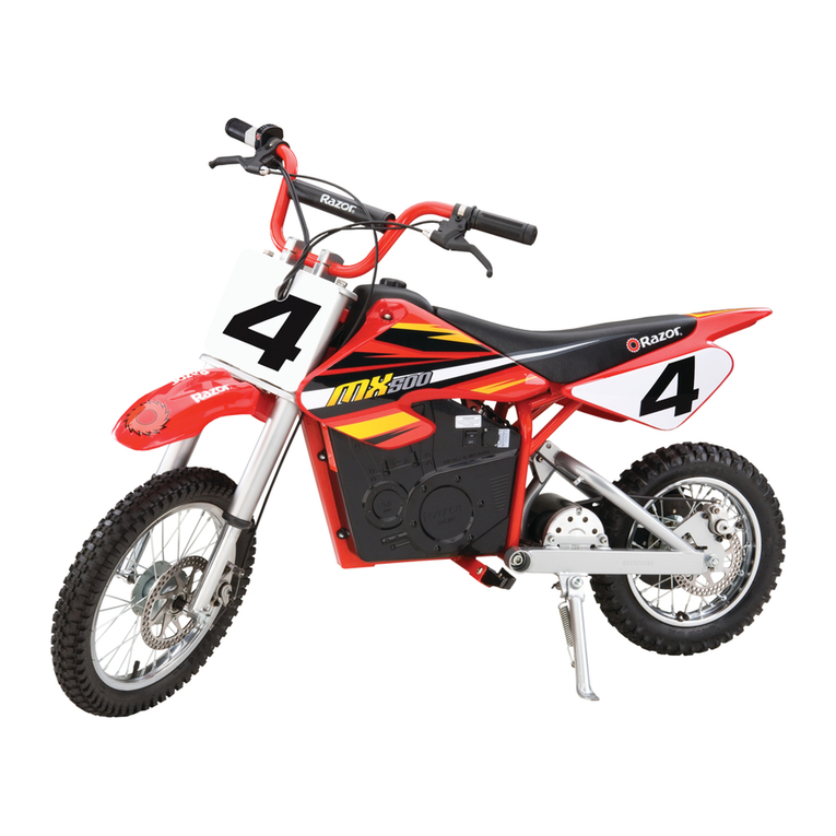 Razor MX350 15128050 User manual