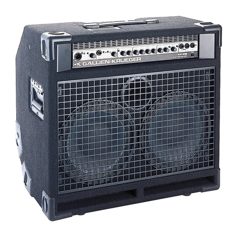 Gallien-Krueger 1001RB owner's manual