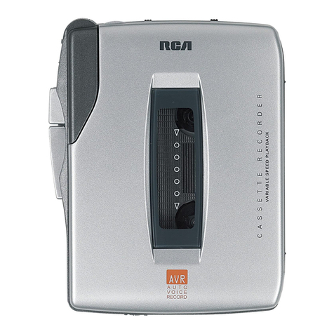 RCA RP3536 User manual