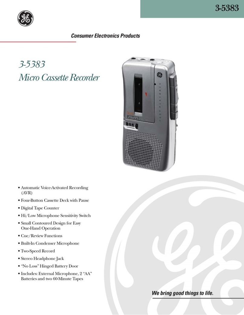 GE 3-5383 Specifications