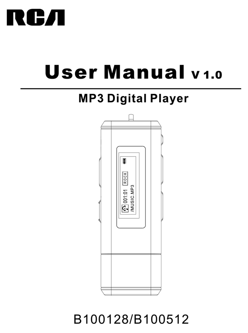 RCA B100128 User manual