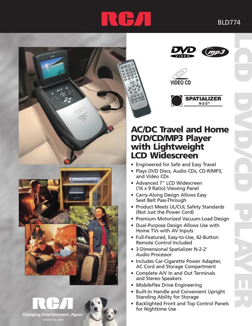 RCA BLD774 Specifications